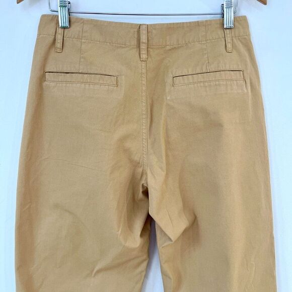 J. Crew Sailor Heritage Chino Pants In Honey Brown Womens Sz 27 Maritime - Picture 7 of 13